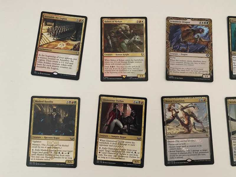 Cartas Magic: The Gathering – Várias edições desde 1994 a 2025