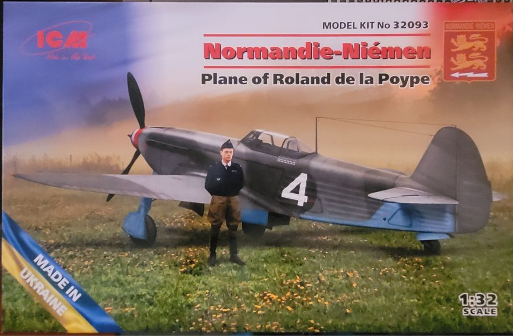 ICM 1:32 Normandie-Niemen kit modelismo