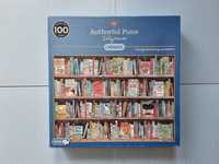 Gibsons Authorful Puns puzzle 1000 książki biblioteczka
