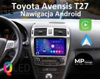 TOYOTA AVENSIS T27 Radio Android CarPlay/AA LTE 4G DSP Qled Montaż