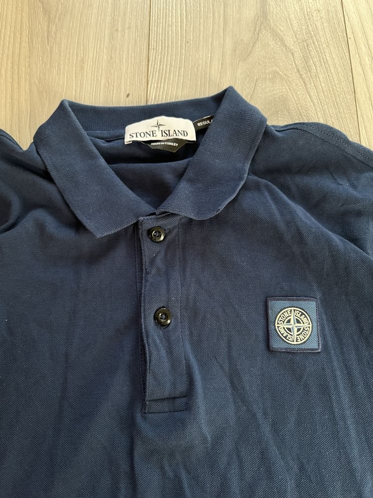 Stone Island koszulka z dlugim rekawem polo