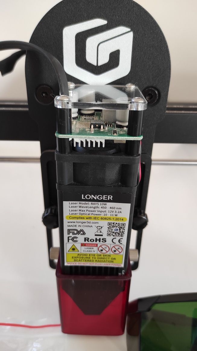 Wycinanka laserowa Longer RAY5 10w