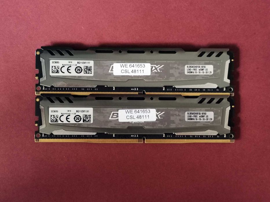 DDR4 16GB CruciaL BaLListiX 2400 -Komputer