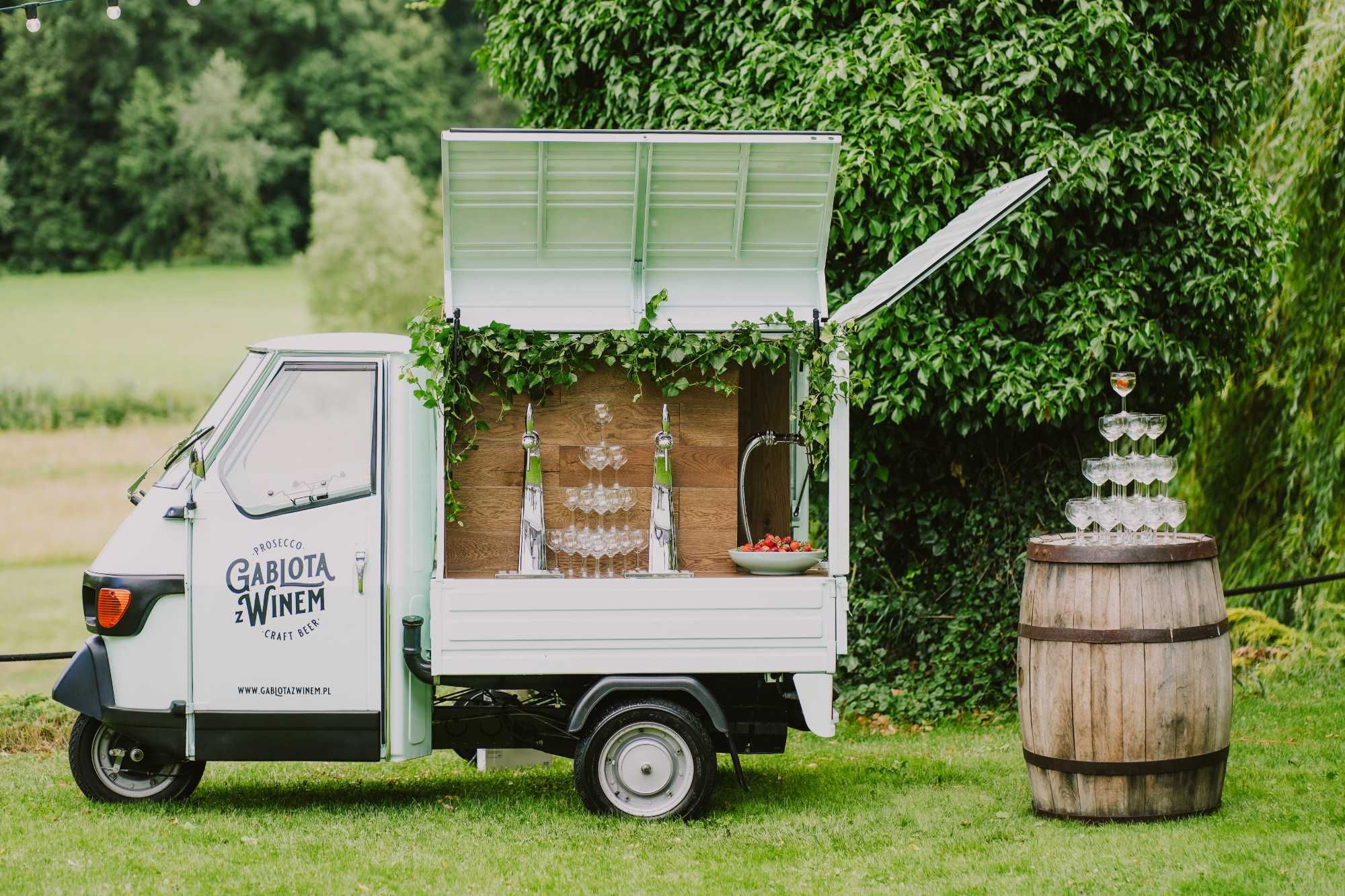 Prosecco Van Mobilny Bar na Wesele