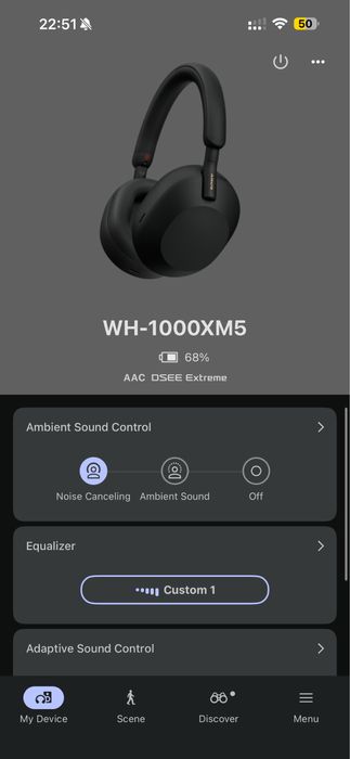 Навушники SONY WH-1000XM5 Black