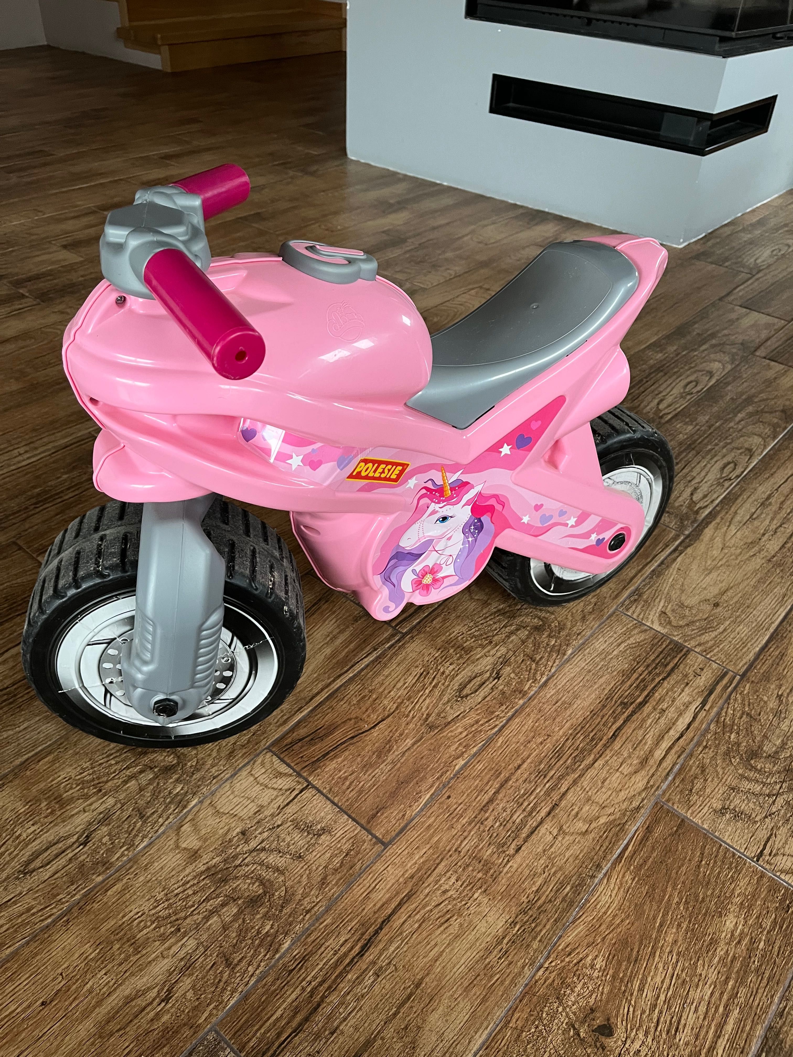 Jeździk motor biegowy