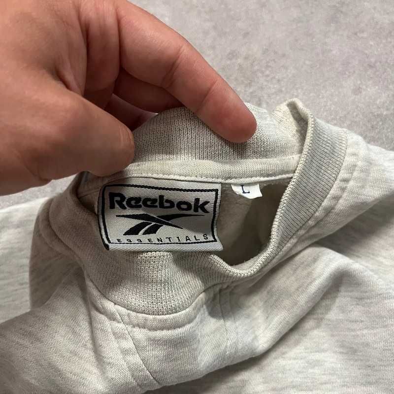 Vintage Bluza Reebok Spellout Big Logo Crewneck Retro Y2K 90s