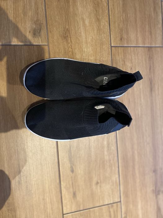 Damskie czarne adidasy nr 41