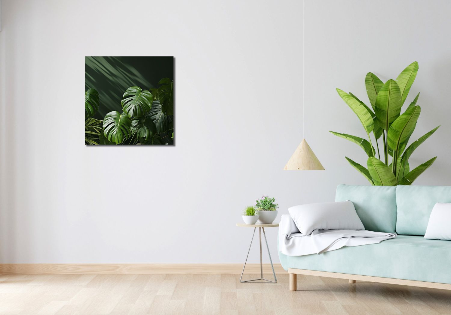 Obraz 60x60cm Szepczące Liście