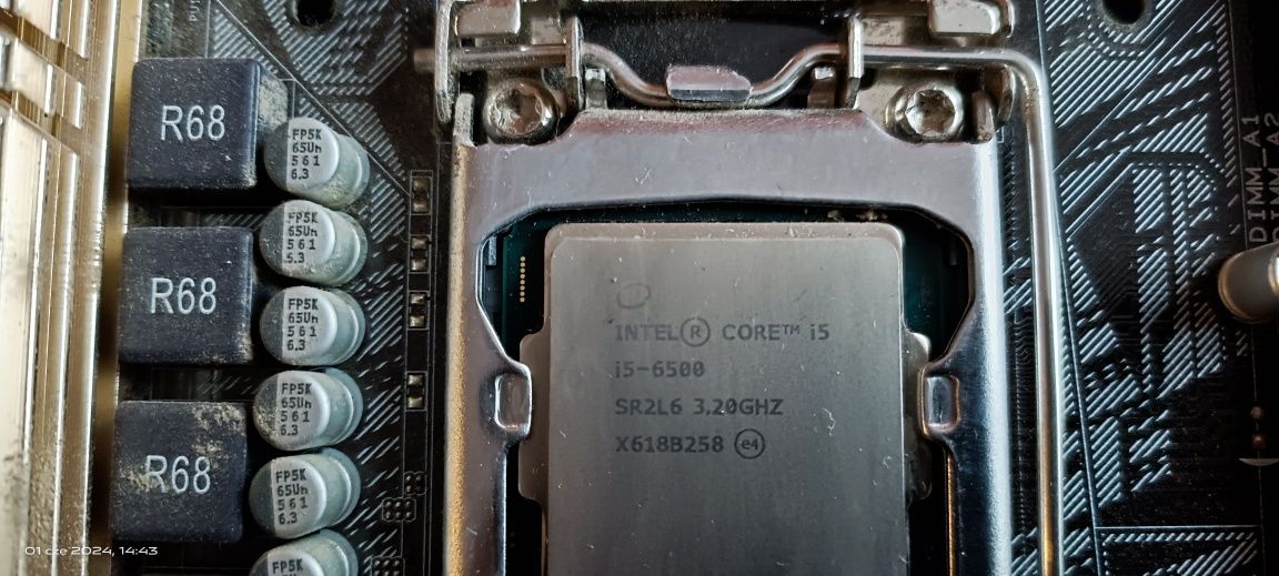 Płyta główna Asus Z170-P plus procesor