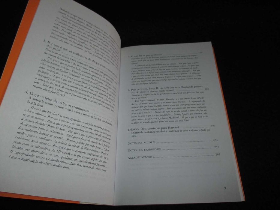 Livro Freakonomics O Estranho Mundo da Economia
