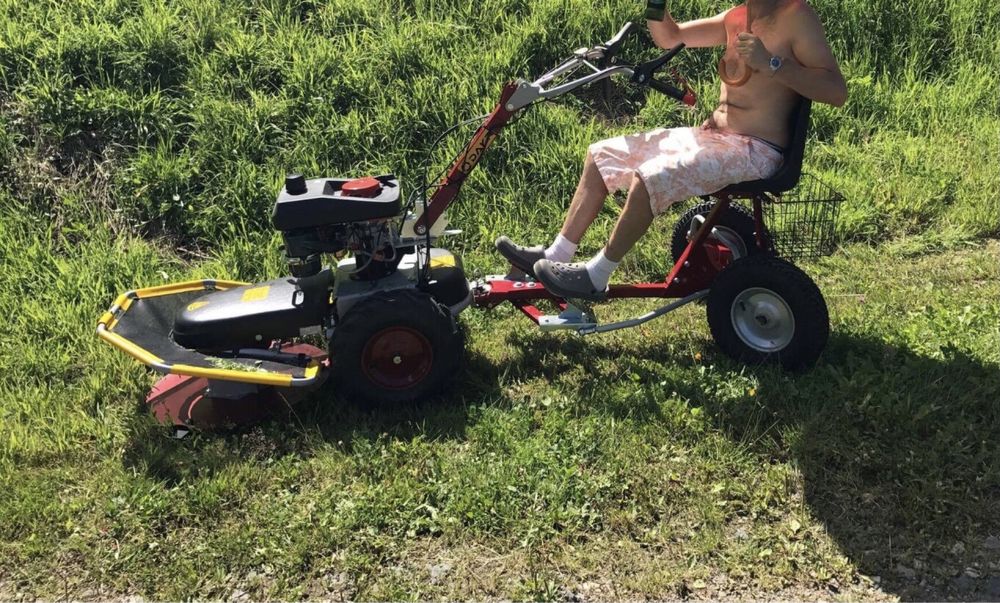 Kosiarka rotacyjna dwusów Czeski Dzik DAKR Panter FD-2