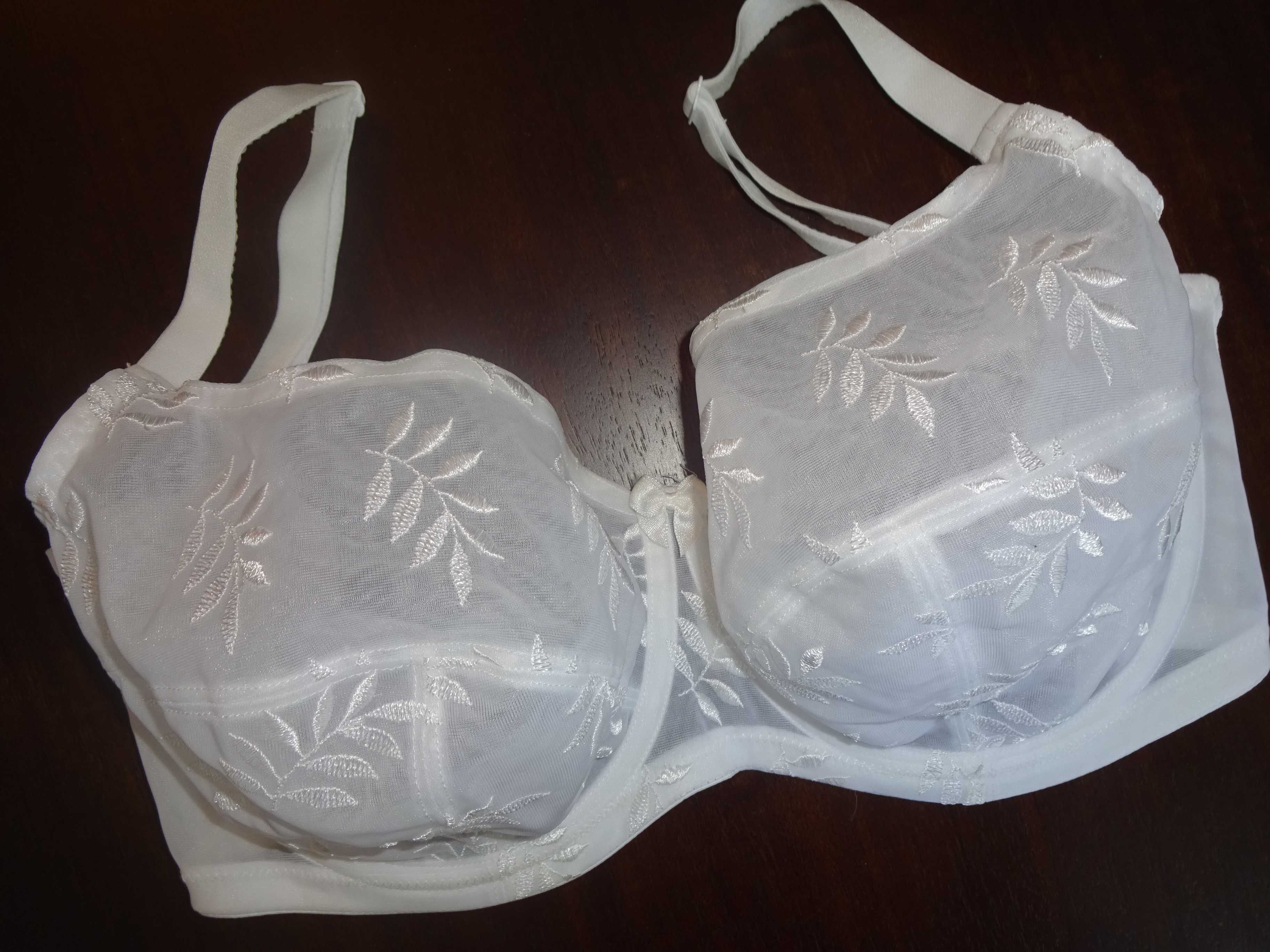 PANACHE Tango 3251 biały biustonosz OKAZJA jak nowy 70G