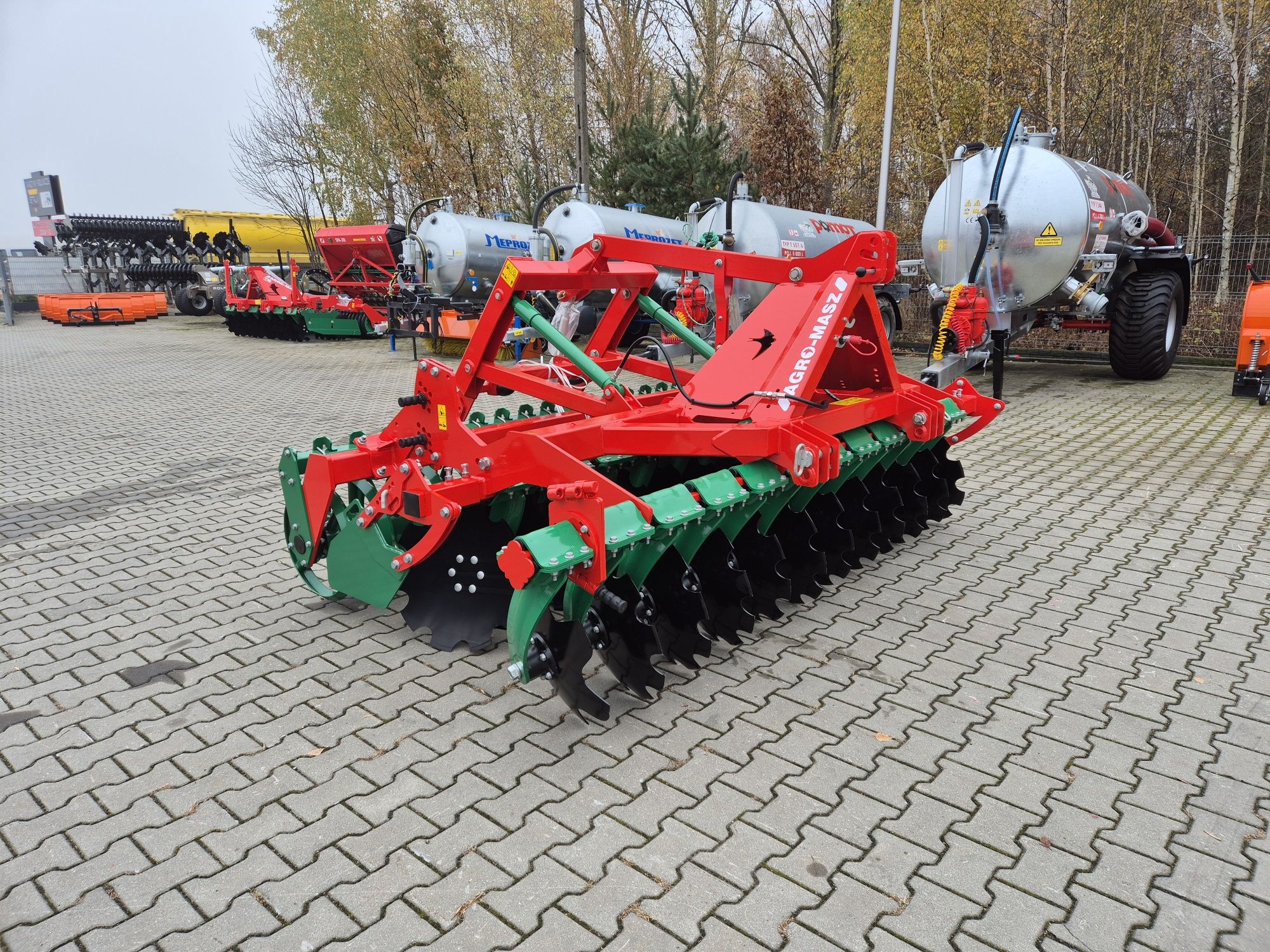AT30 3,0m Agregat talerzowy Agro-Masz AT25 AT27 ATO AU BT BTC
