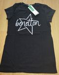 T-Shirt Benetton (Novo com Etiqueta): Tam 8-9 Anos