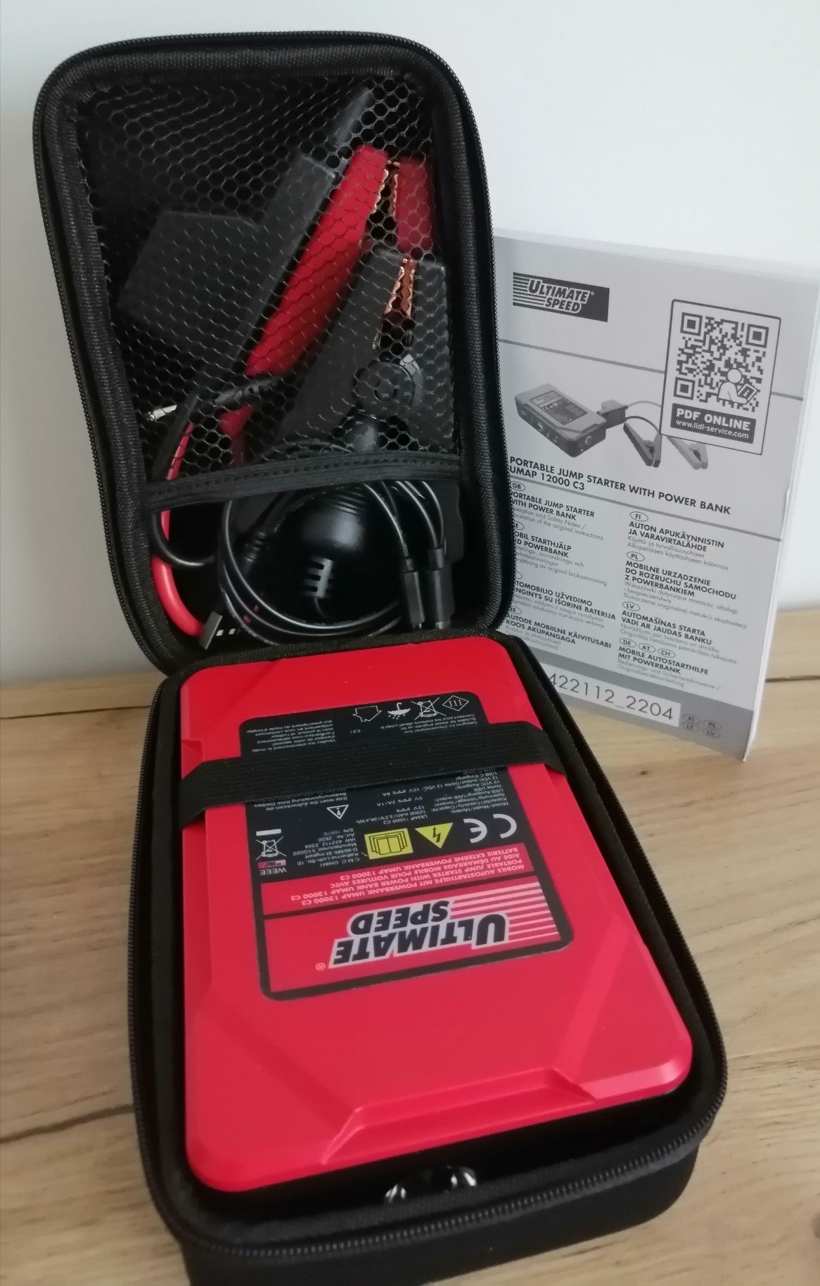 Urządzenie rozruchowe, jump starter, powerbank