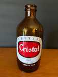 Garrafa de cerveja CRISTAL antiga da CUF