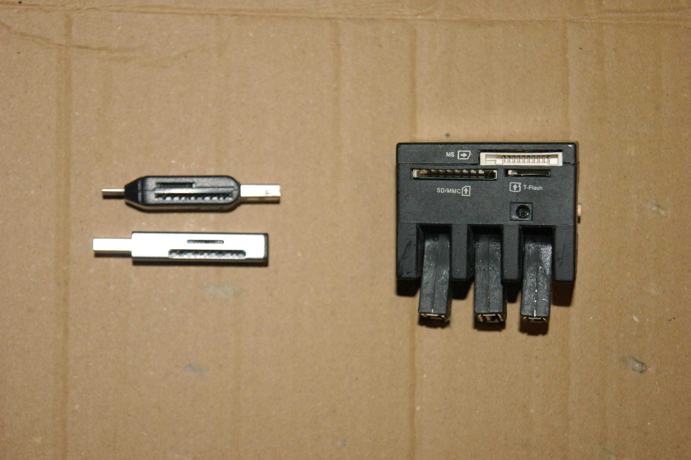 Кардрідери SD MicroSD to USB (робочі і б/в)