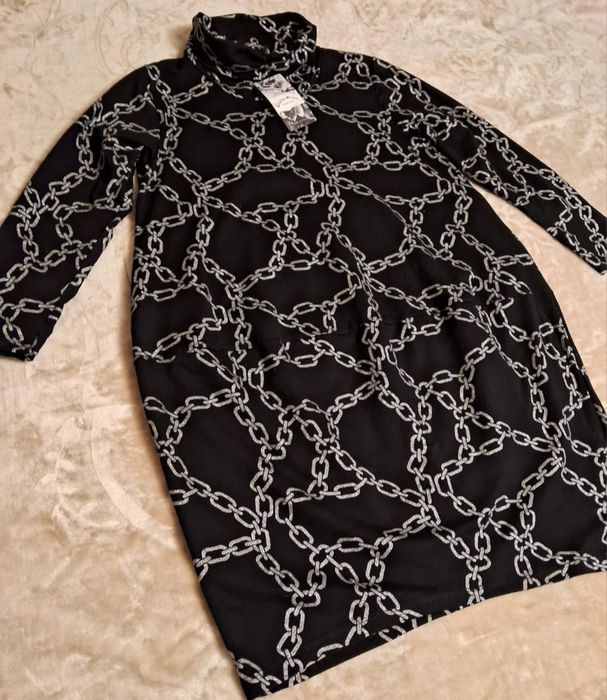 Шикарное платье батал Италия