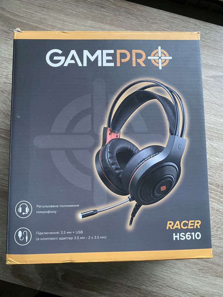 Słuchawki gamingowe LED GamePRO HS610