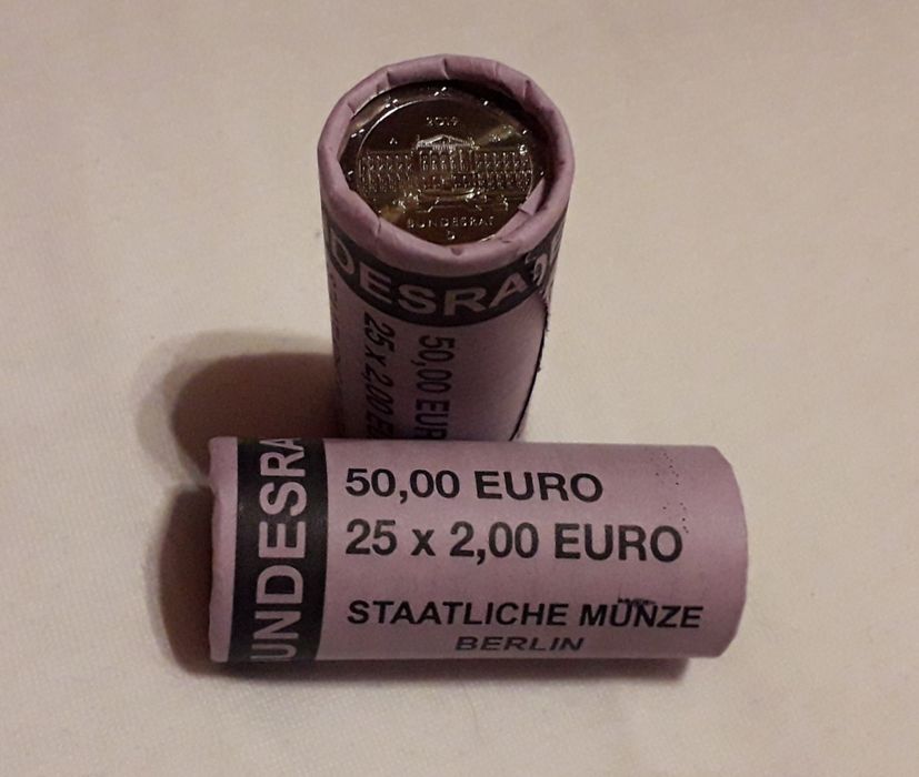 Moeda 2 € Bundesrat - Alemanha 2019