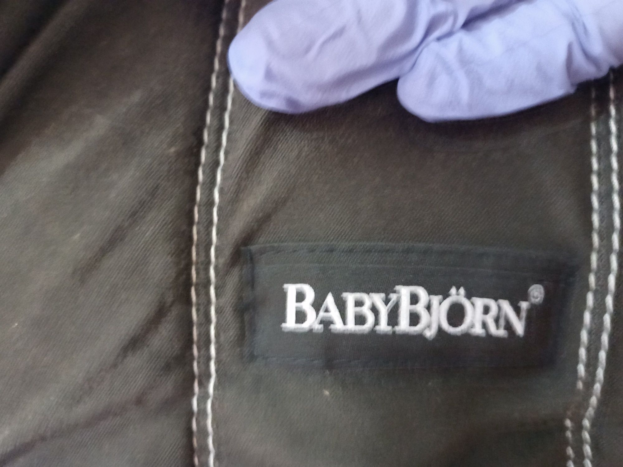 Marsupio - BabyBjork em preto