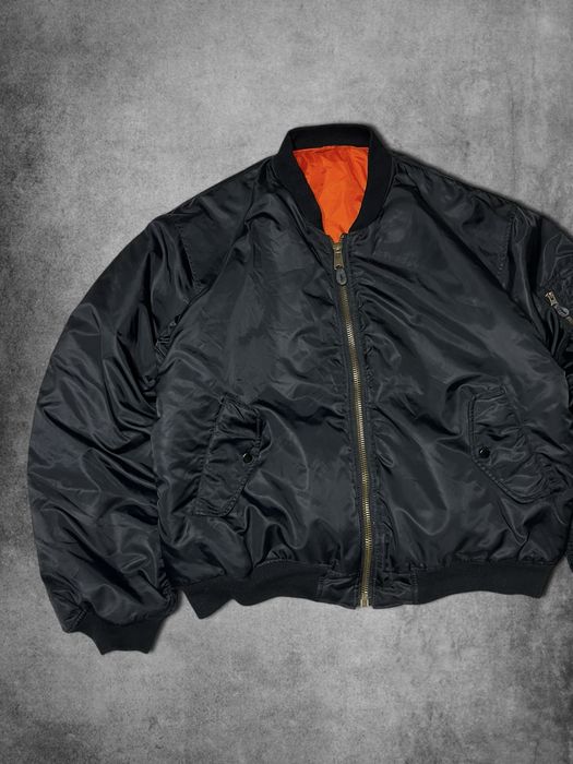 Зимовий Бомбер Vintage Bomber Jacket / ma-1 cwu alpha industries