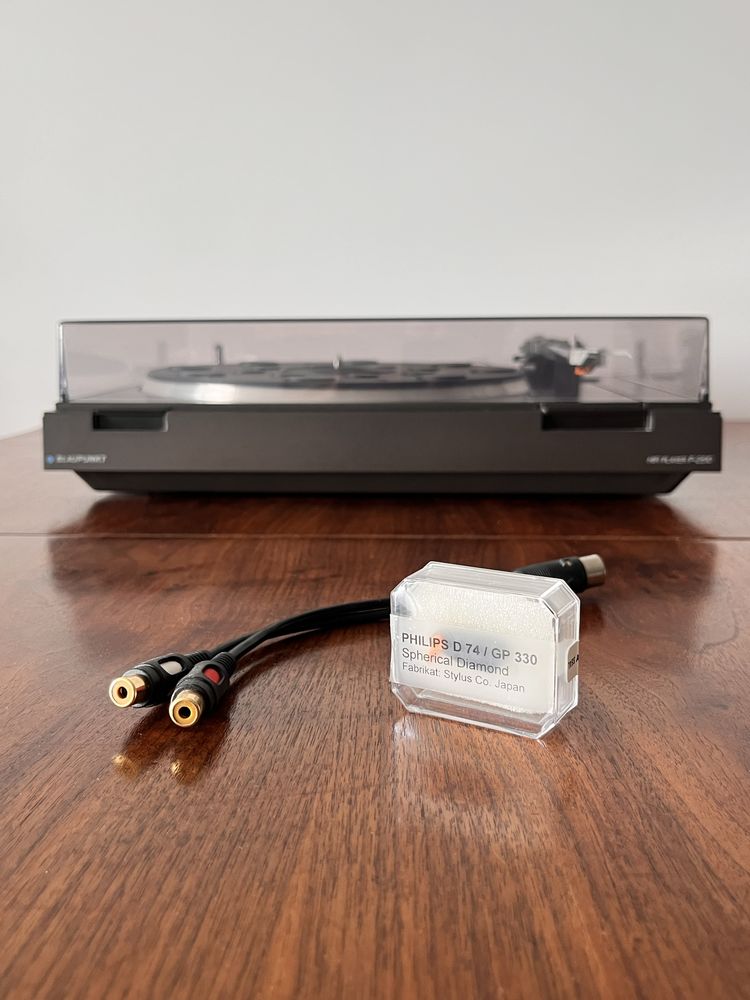 BLAUPUNKT P-2510 hifi player gramofon adapter + nowa wkładka Philips