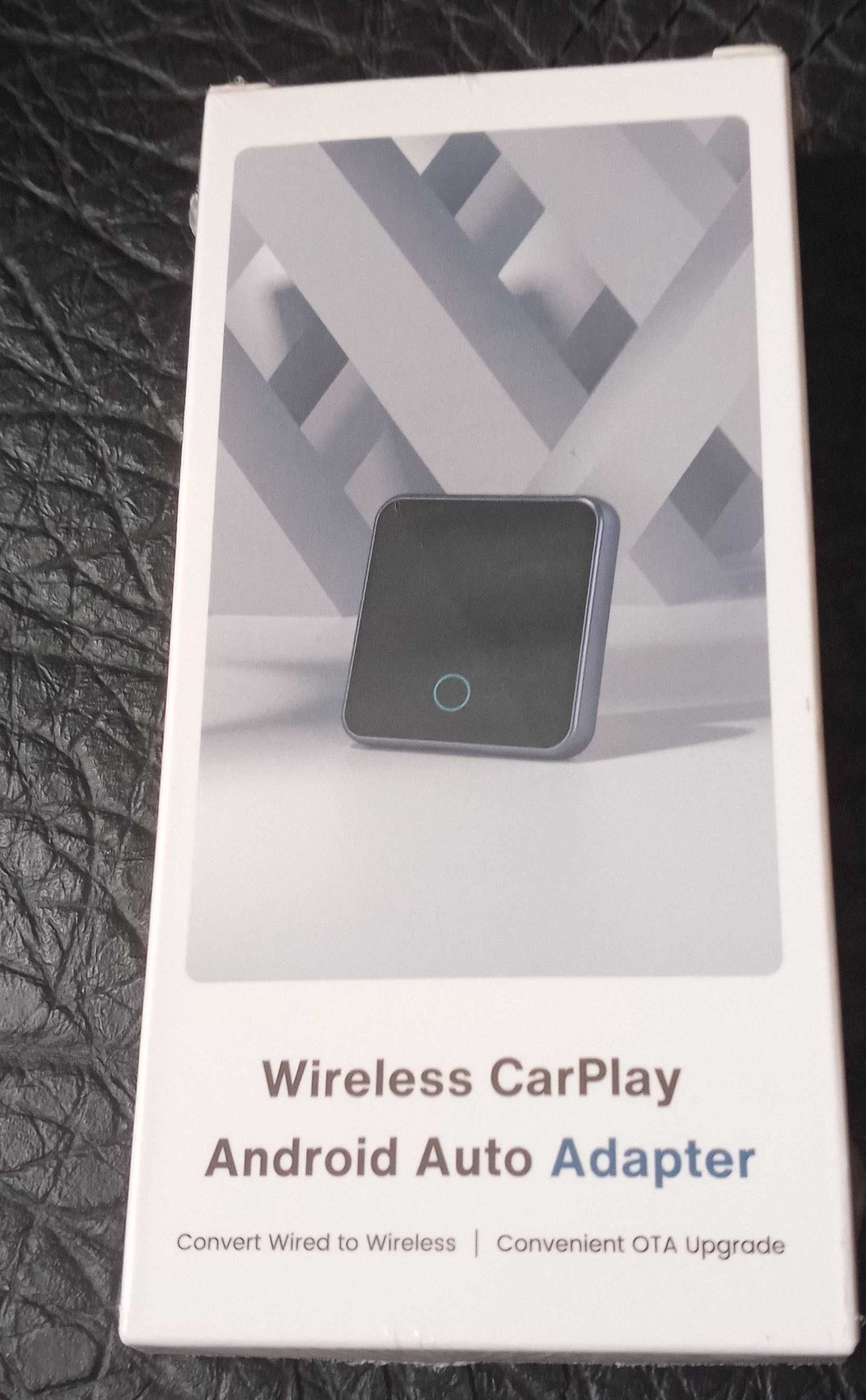 Bezprzewodowy Android Auto Adapter Carplay Iphone Wifi Bt Niezawodny