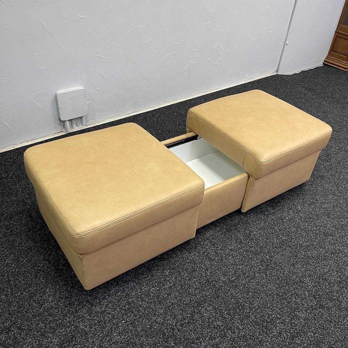 Шкіряний пуф Німеччина