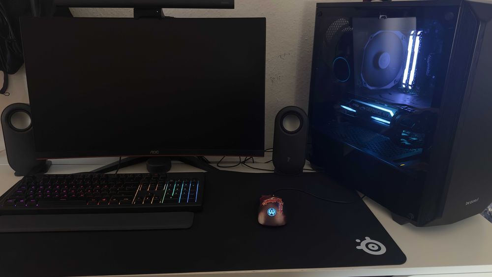 Komputer gamingowy z monitorem 27'' Klawiatura i słuchawki gratis*
