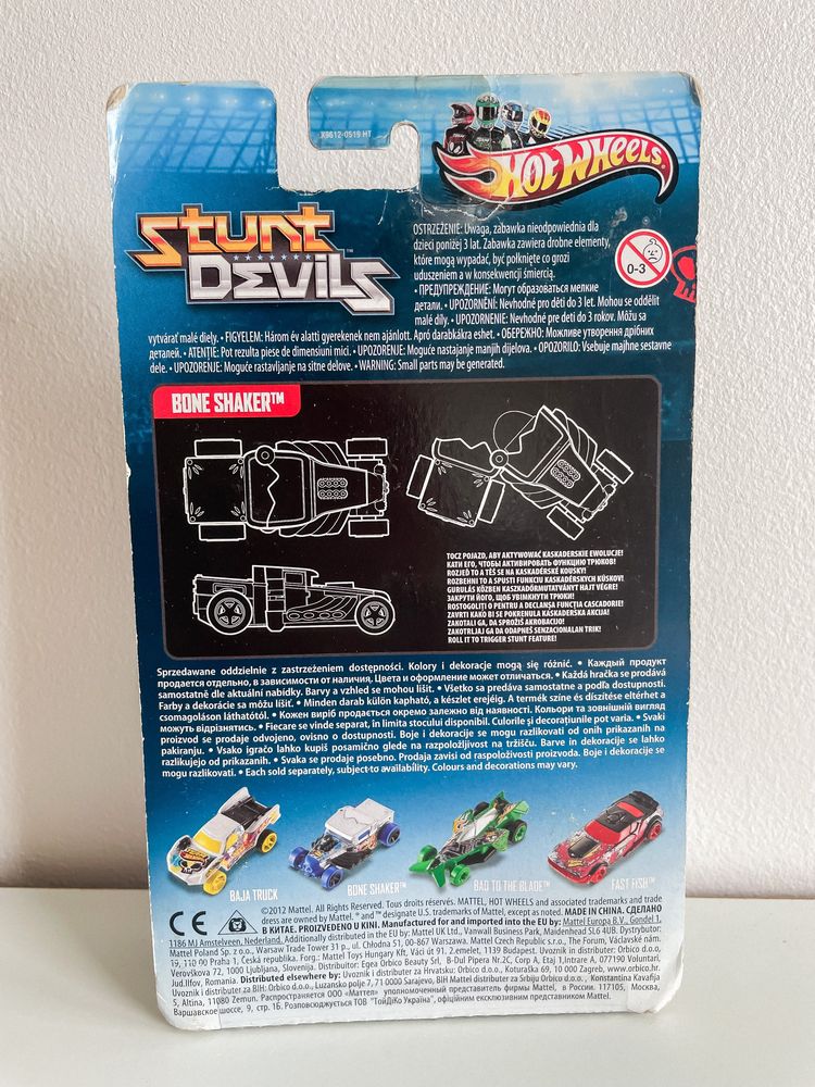 *Unikat* Hot Wheels Stunt Devils Bone Shaker