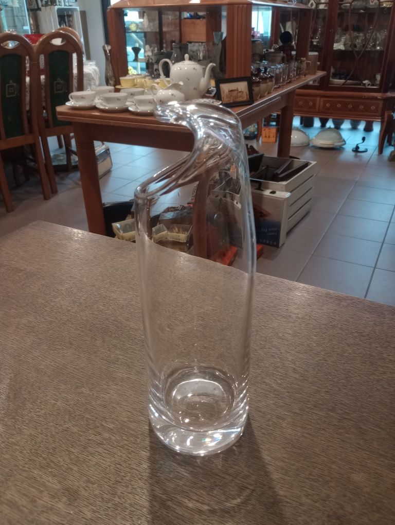 Cudny ciekawy wazon szkło Vintage Design