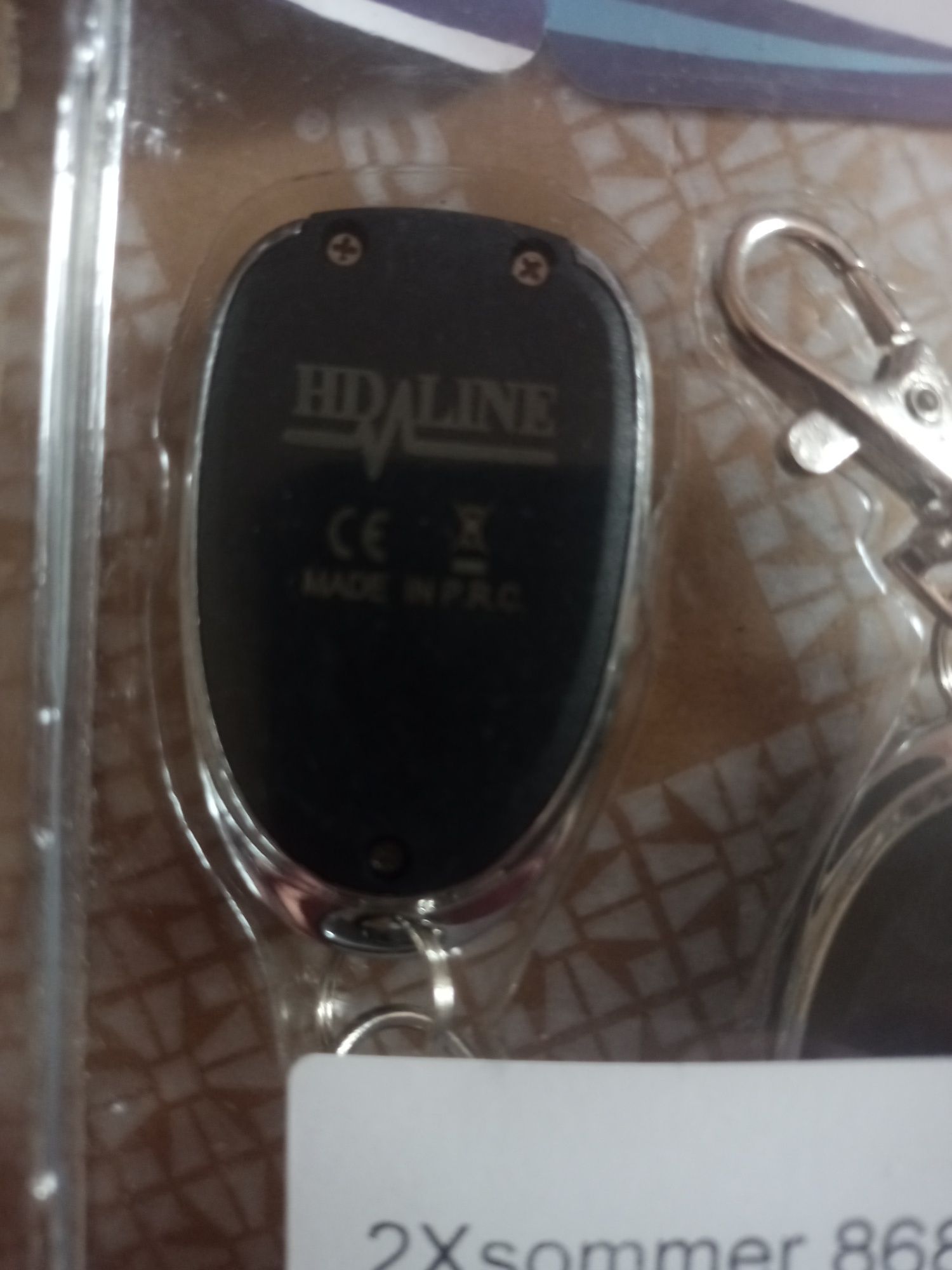 Пульт дистанційного керування  для гаража HD-Line 2X Sommer 868 МГ