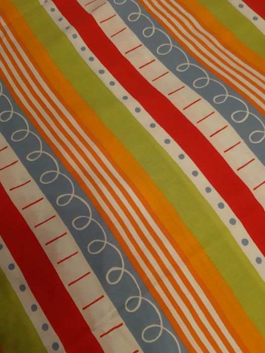 Poszewka paski tęcza kolekcja cepelia ikea pościel łowickie pasy home