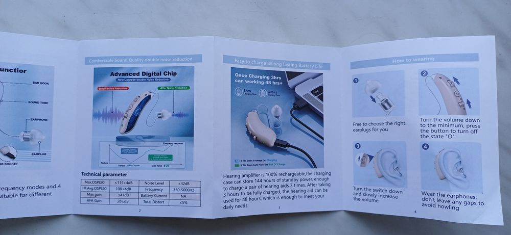 Продам Слуховой аппарат zf- m807