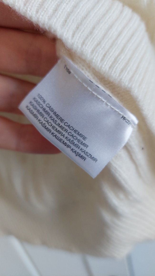 Kaszmirowy wiosenny premium  sweter r.40, z C&A