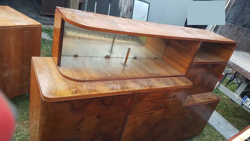 komoda szafeczki PRL komplet do sypialni, kaszkietniki