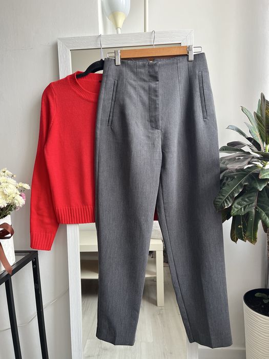 Комплект штани сірі Zara і светр розмір М
