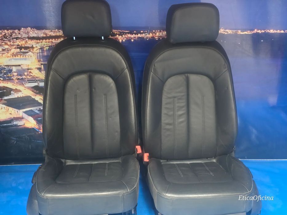 Bancos frente originais em Pel para audi a6 c7 4g 2011+