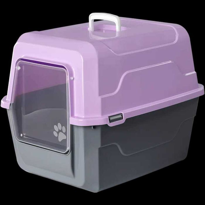 DUŻA Kuweta zamknięta dla kota na żwirek z filtrem + Łopatka GRATIS