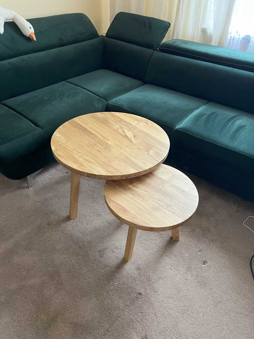 Stolik kawowy stolik w stolik ława loft dąb