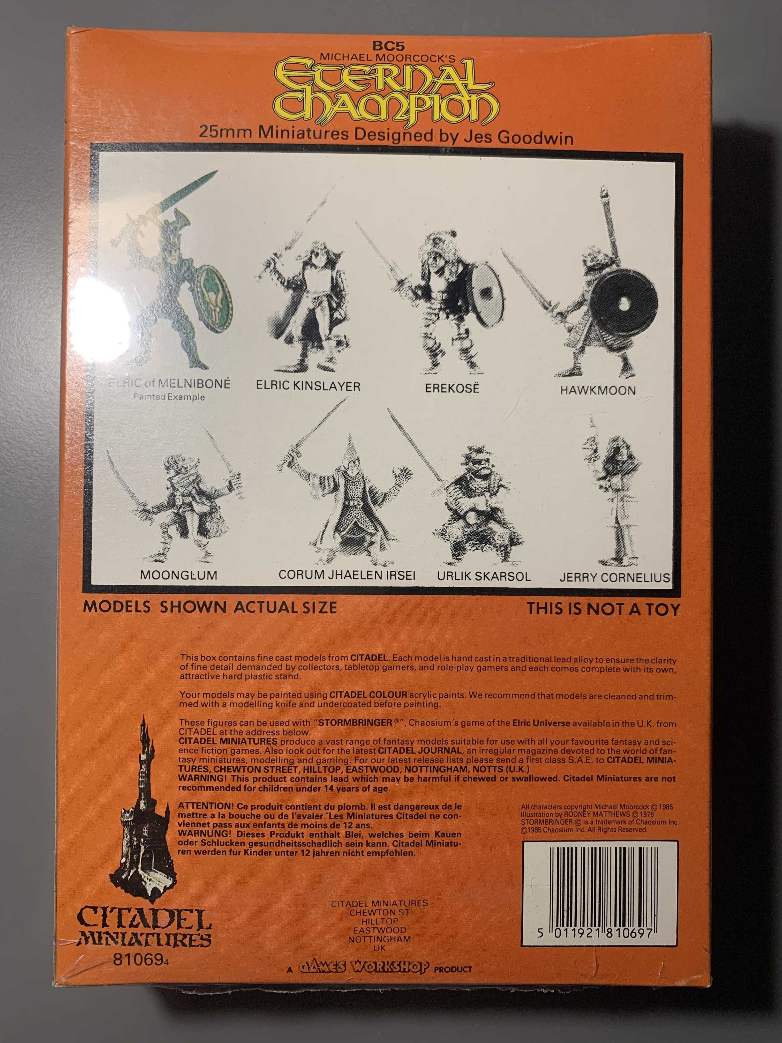 Michael Moorcock's Eternal Champion (Warhammer) - box 1986 r.