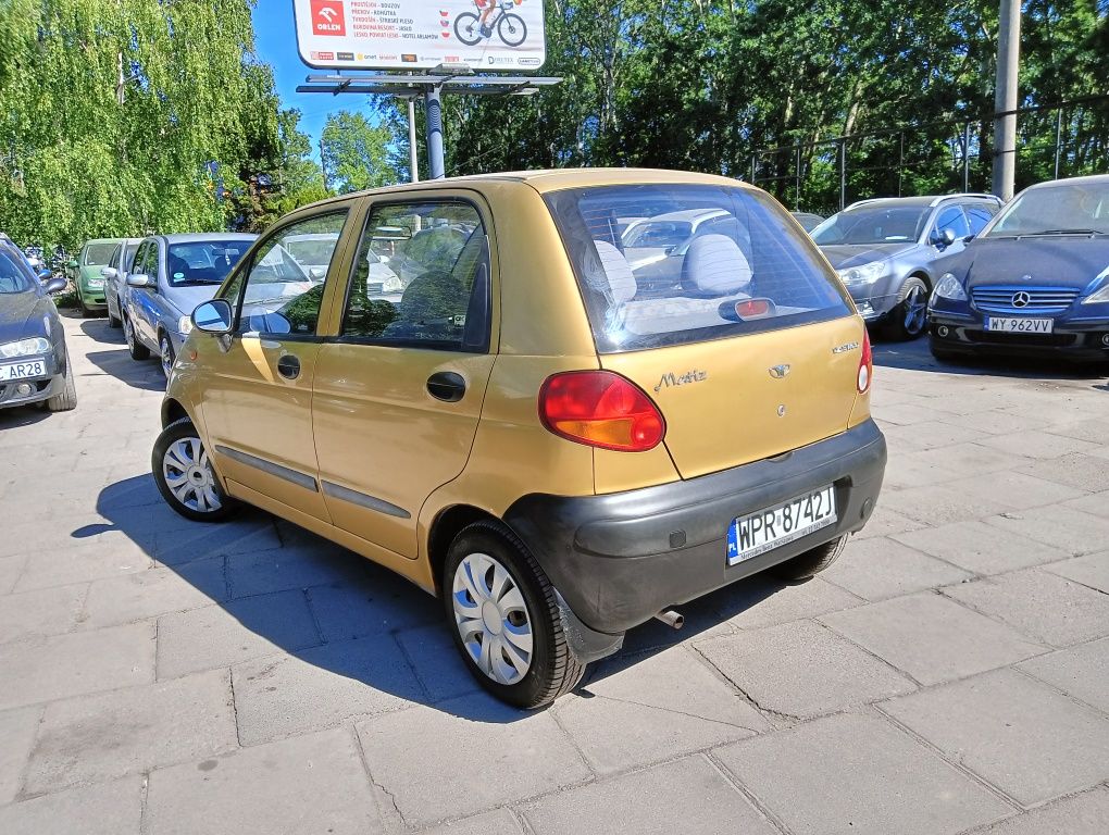 Daewoo Matiz 0,8 GAZ 99r bdb stan zadbany