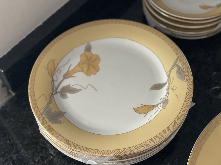 Conjunto chá e bolo