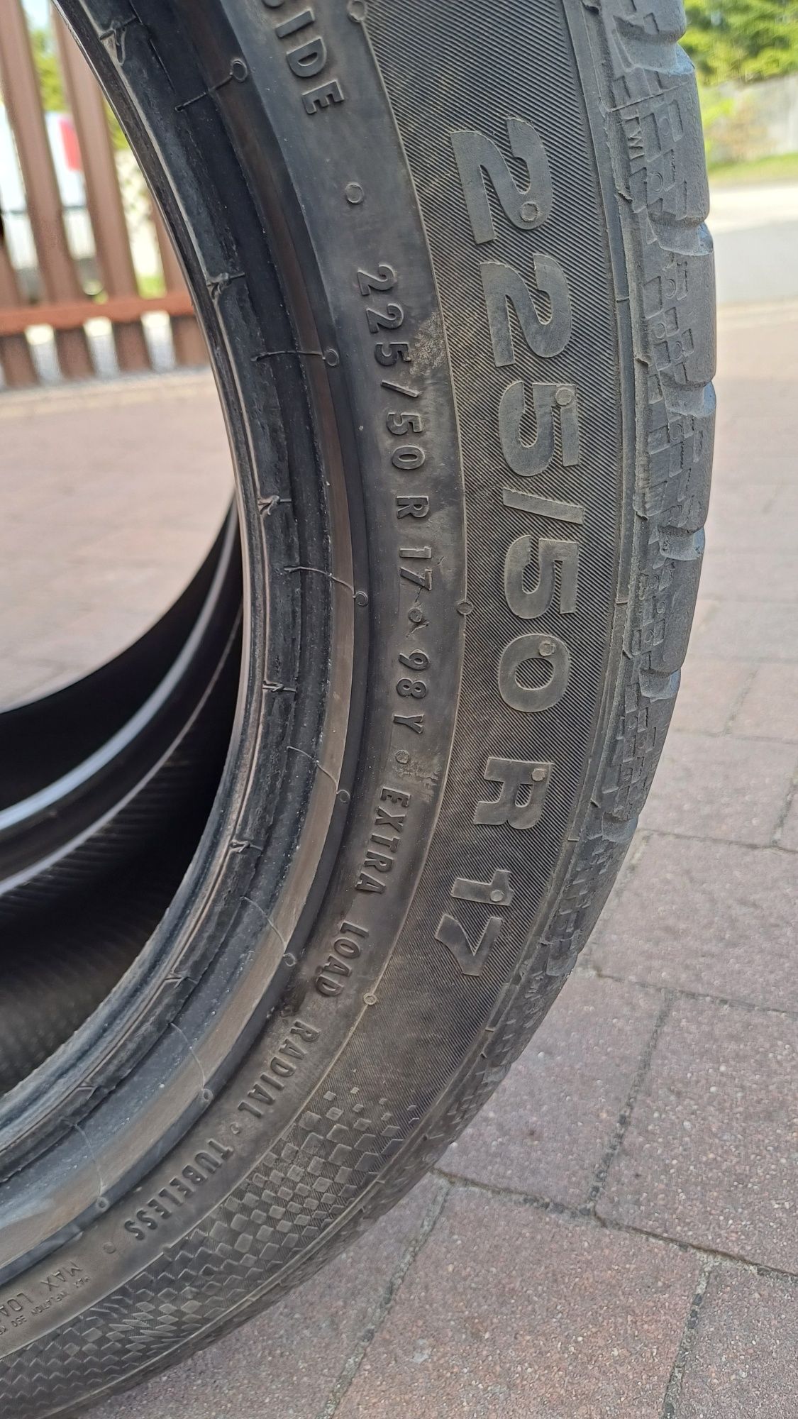 Opony letnie Continental 225/50 r 17