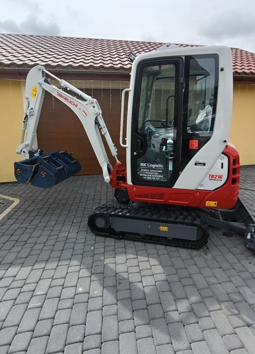 Wynajem koparki minikoparki kubota bobcat Takeuchi JCB zageszczarka