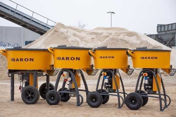 Mieszarka mieszalnik do zapraw budowlanych, granulatu BARON F200