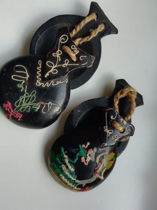 Castanholas decoradas