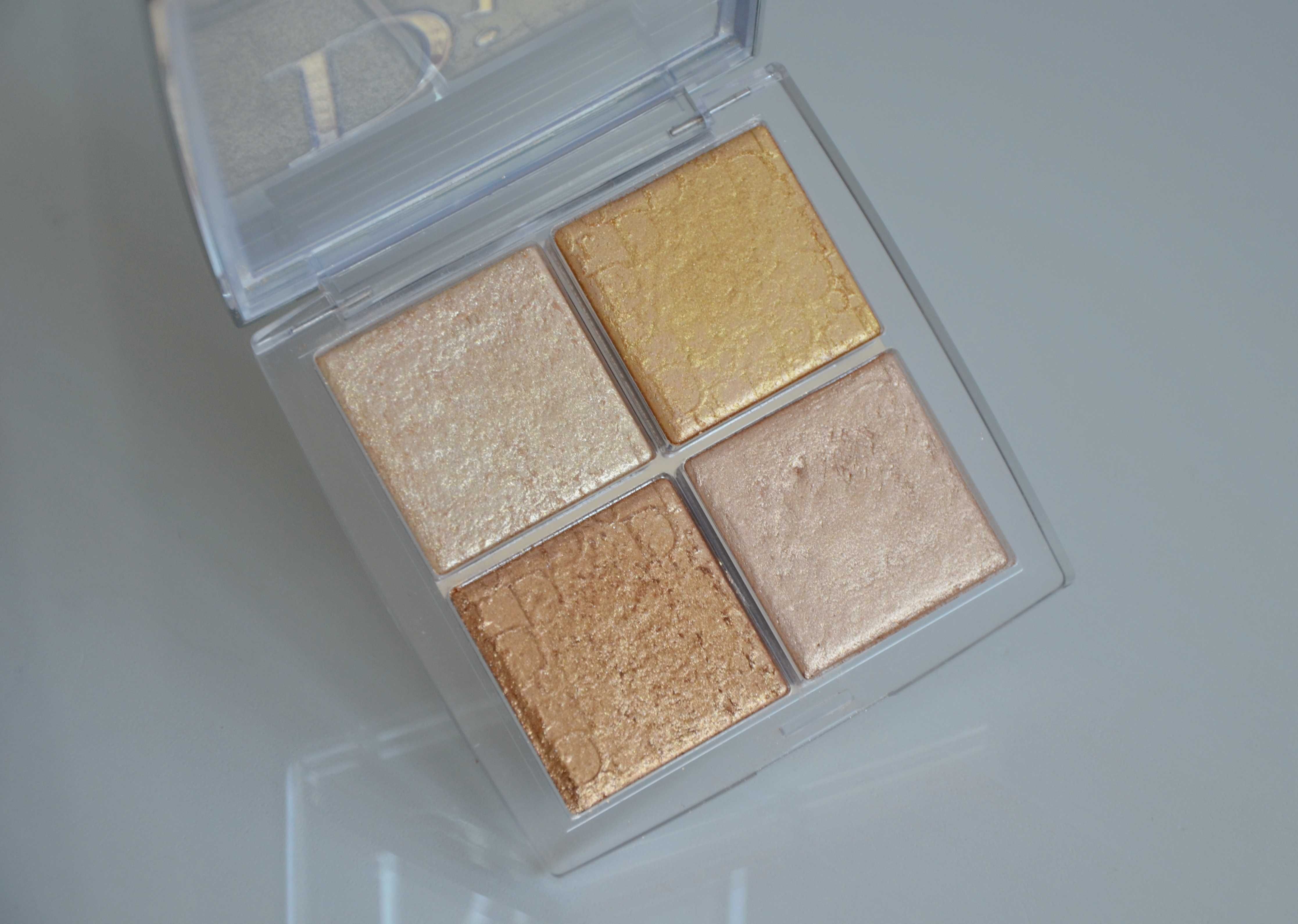 Dior Glow Face Palette Pure Gold paleta rozświetlacz ORYGINAŁ